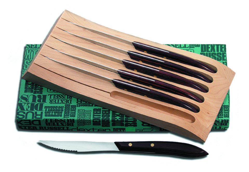 6-Piece Steak Knife Set [965S6] - $77.42 : Butcher & Packer, Sausage Making  and Meat Processing Supplies